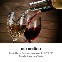 Vinetage 12 Getränkekühler Kühlschrank 48 Liter 4-22°C Retro-Design 15 Vinetage 12 Getränkekühler Kühlschrank 48 Liter 4-22°C Retro-Design -Klarstein 10035569 de 0005 logo