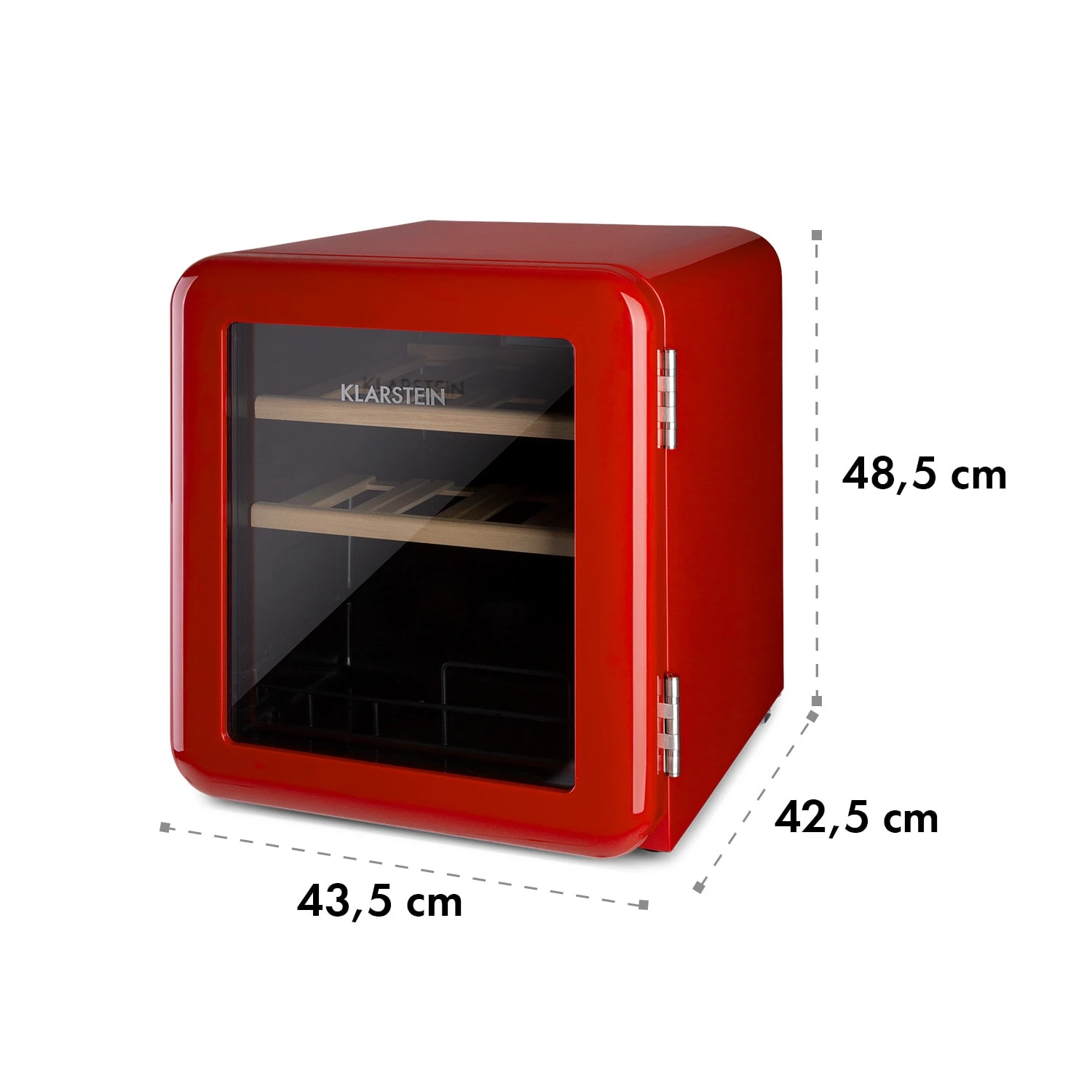 Vinetage 12 Getränkekühler Kühlschrank 48 Liter 4-22°C Retro-Design 10 Vinetage 12 Getränkekühler Kühlschrank 48 Liter 4-22°C Retro-Design – Bild 8
