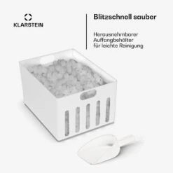 Icefestival Bullet Eiswürfelbereiter 400W 1,9l 20kg/24h -Klarstein 10035578 de 0006 usp