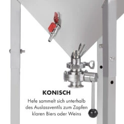 Gärkeller Pro XL Fermentierkessel 60 Liter Ablassventil 304-Edelstahl 18 Gärkeller Pro XL Fermentierkessel 60 Liter Ablassventil 304-Edelstahl -Klarstein 10035622 de 0008 logo
