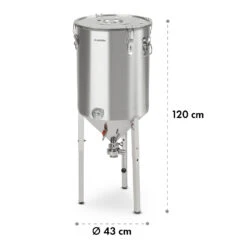 Gärkeller Pro XL Fermentierkessel 60 Liter Ablassventil 304-Edelstahl 19 Gärkeller Pro XL Fermentierkessel 60 Liter Ablassventil 304-Edelstahl -Klarstein 10035622 yy 0010 logo Klarstein Conical Fermenter 60L