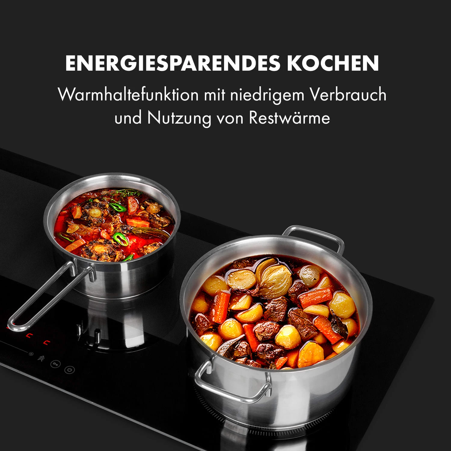Delicatessa 90 Slim Einbaukochfeld Induktion 4 Zonen 7000W Autark 9 Delicatessa 90 Slim Einbaukochfeld Induktion 4 Zonen 7000W Autark – Bild 7