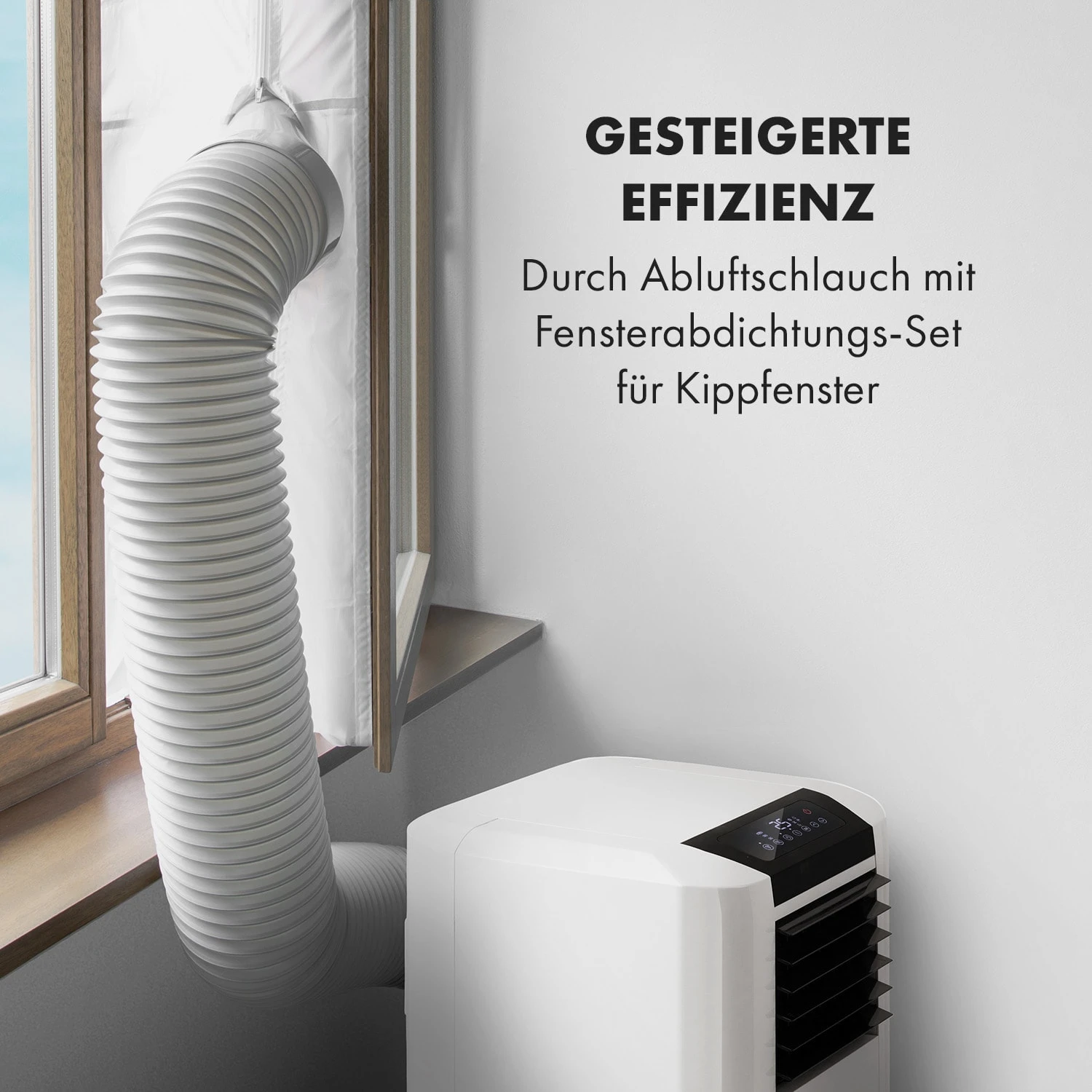 Max Breeze Smart Mobile Klimaanlage 15000 BTU/h (4,4 KW) EEC A 7 Max Breeze Smart Mobile Klimaanlage 15000 BTU/h (4,4 KW) EEC A – Bild 5