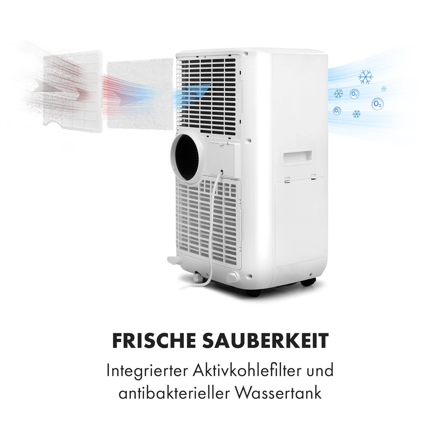 Max Breeze Smart Mobile Klimaanlage 15000 BTU/h (4,4 KW) EEC A 10 Max Breeze Smart Mobile Klimaanlage 15000 BTU/h (4,4 KW) EEC A – Bild 8