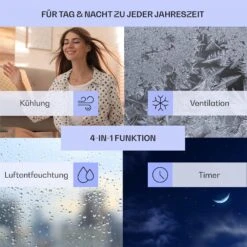 Skypillar 3-in-1 Luftkühler Ventilator 5L Fernbedienung Touch-Panel 12 Skypillar 3-in-1 Luftkühler Ventilator 5L Fernbedienung Touch-Panel -Klarstein 10035795 de 0003 usp