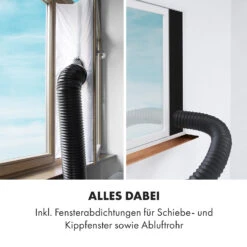 Metrobreeze New York Smart 12k Mobile Klimaanlage 12000 BTU/3,5 KW -Klarstein 10035802 de 0008 logo