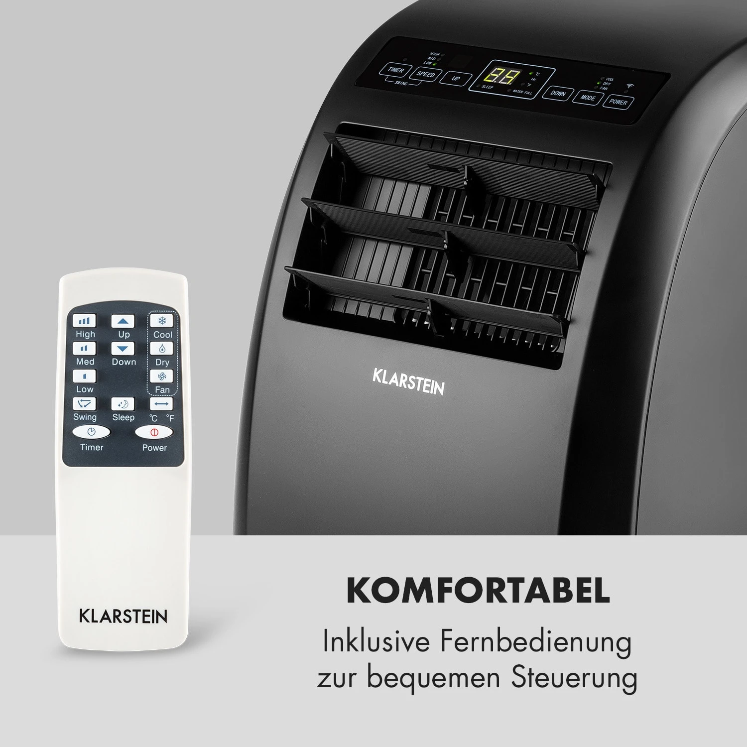 Metrobreeze Rom Smart Mobile Klimaanlage 10.000 BTU 3 KW Fernbedienung 11 Metrobreeze Rom Smart Mobile Klimaanlage 10.000 BTU 3 KW Fernbedienung – Bild 9