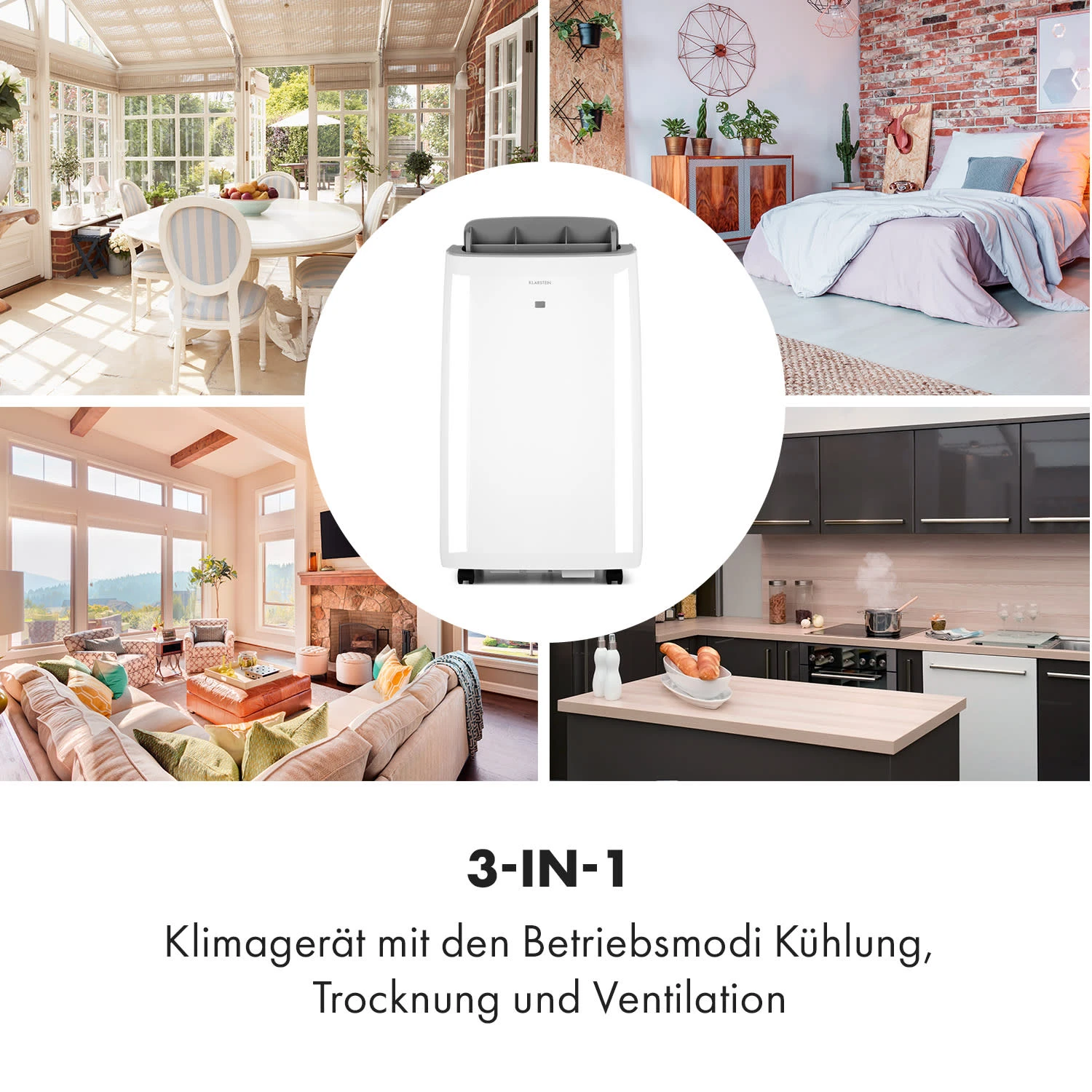 Grandbreeze Eco 12K Klimaanlage 3-in-1 460 M³/h 12.000 BTU/1,35 KW 7 Grandbreeze Eco 12K Klimaanlage 3-in-1 460 M³/h 12.000 BTU/1,35 KW – Bild 5