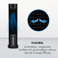 Skytower Grand Smart Luftkühler 80W 480 M³/h 8 Liter Mobil 16 Skytower Grand Smart Luftkühler 80W 480 M³/h 8 Liter Mobil -Klarstein 10035817 de 0004 logo