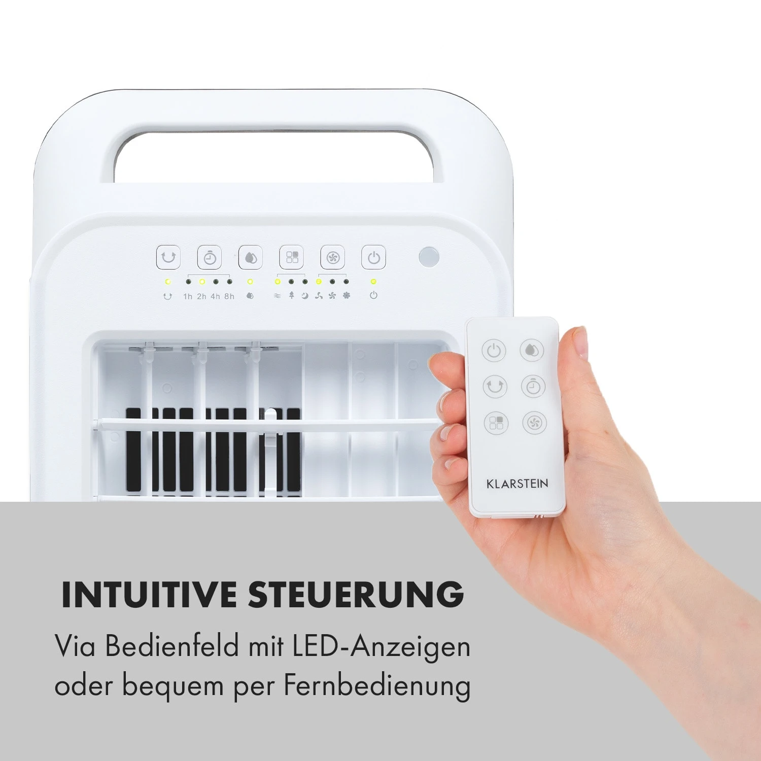 Cooler Rush Ventilator Luftkühler 5,5L 45W Fernbedienung 5x Eispack 8 Cooler Rush Ventilator Luftkühler 5,5L 45W Fernbedienung 5x Eispack – Bild 7