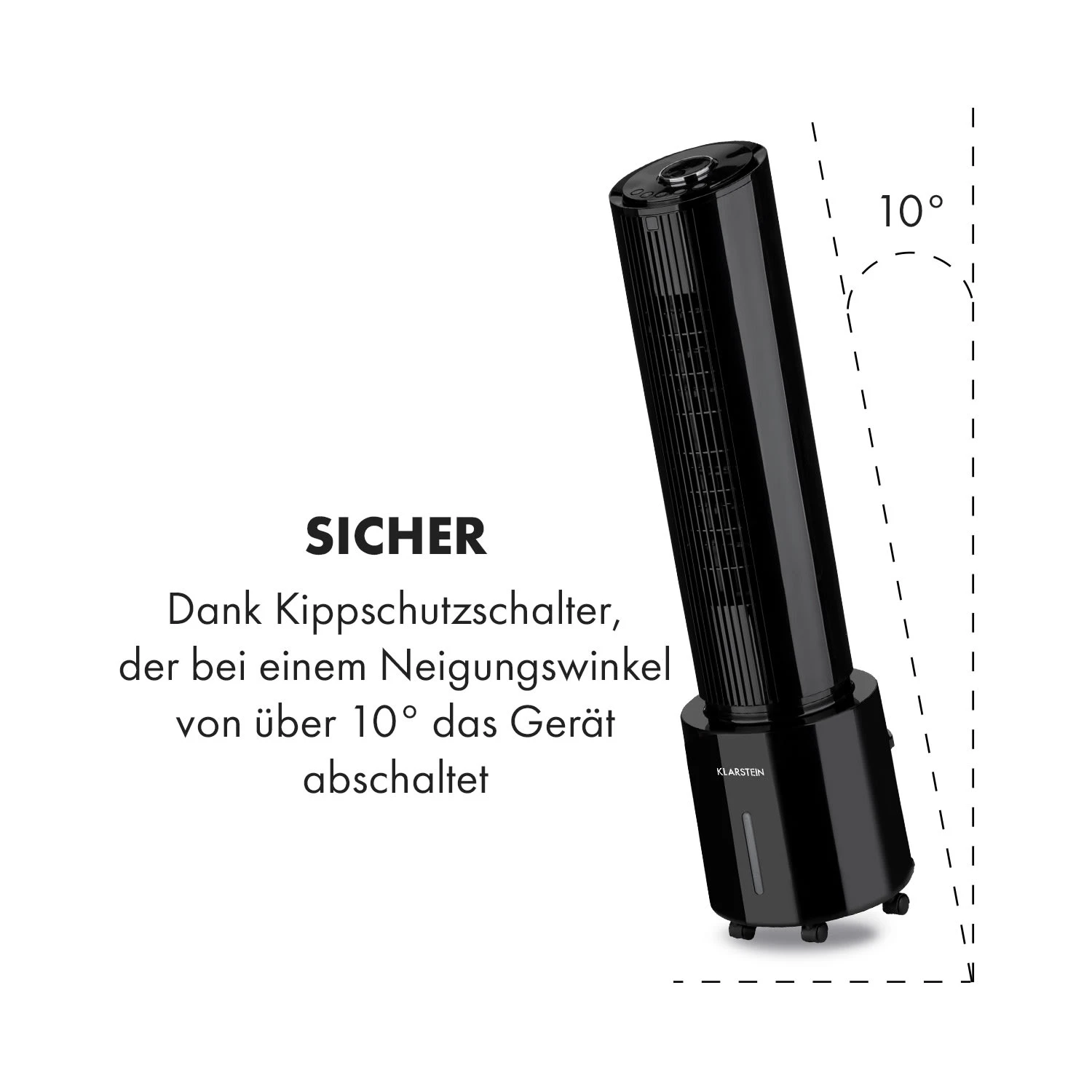 Waterfall Luftkühler 45 W 4 Liter 2 Kühlakkus Mobil 8 Waterfall Luftkühler 45 W 4 Liter 2 Kühlakkus Mobil – Bild 6