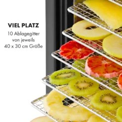 Mega Jerky Dörrautomat 650W 50-80°C LC-Touch-Display Timer 14 Mega Jerky Dörrautomat 650W 50-80°C LC-Touch-Display Timer -Klarstein 10035853 de 0005 logo