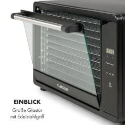 Mega Jerky Dörrautomat 650W 50-80°C LC-Touch-Display Timer 16 Mega Jerky Dörrautomat 650W 50-80°C LC-Touch-Display Timer -Klarstein 10035853 de 0007 logo