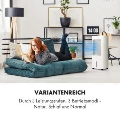 Iceberg Pure Luftkühler Luftdurchsatz: 283 M³/h 65 W Tank: 5 Liter 15 Iceberg Pure Luftkühler Luftdurchsatz: 283 M³/h 65 W Tank: 5 Liter -Klarstein 10035856 de 0003 logo