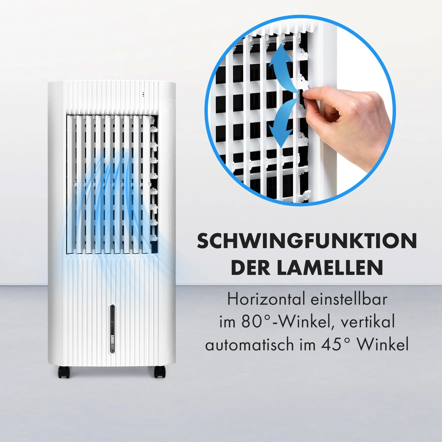 Iceberg Pure Luftkühler Luftdurchsatz: 283 M³/h 65 W Tank: 5 Liter 9 Iceberg Pure Luftkühler Luftdurchsatz: 283 M³/h 65 W Tank: 5 Liter – Bild 7