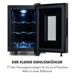 Bellevin 6 Uno Weinkühlschrank 17 Liter 11-18 °C SingleZone LED 13 Bellevin 6 Uno Weinkühlschrank 17 Liter 11-18 °C SingleZone LED -Klarstein 10035858 de 0003 logo
