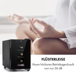 Bellevin 6 Uno Weinkühlschrank 17 Liter 11-18 °C SingleZone LED 15 Bellevin 6 Uno Weinkühlschrank 17 Liter 11-18 °C SingleZone LED -Klarstein 10035858 de 0005 logo