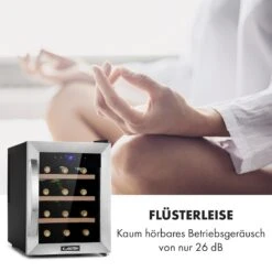 Reserva 12 Uno Weinkühlschrank 12 Flaschen 31 Liter Edelstahl 15 Reserva 12 Uno Weinkühlschrank 12 Flaschen 31 Liter Edelstahl -Klarstein 10035859 de 0005 logo