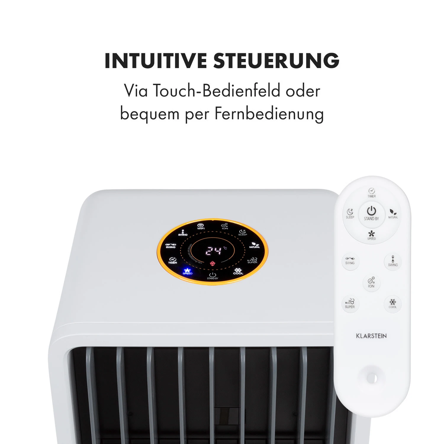 Maxflow Smart 3-in-1 Luftkühler Ventilator 5L WiFi Fernbedienung 8 Maxflow Smart 3-in-1 Luftkühler Ventilator 5L WiFi Fernbedienung – Bild 6