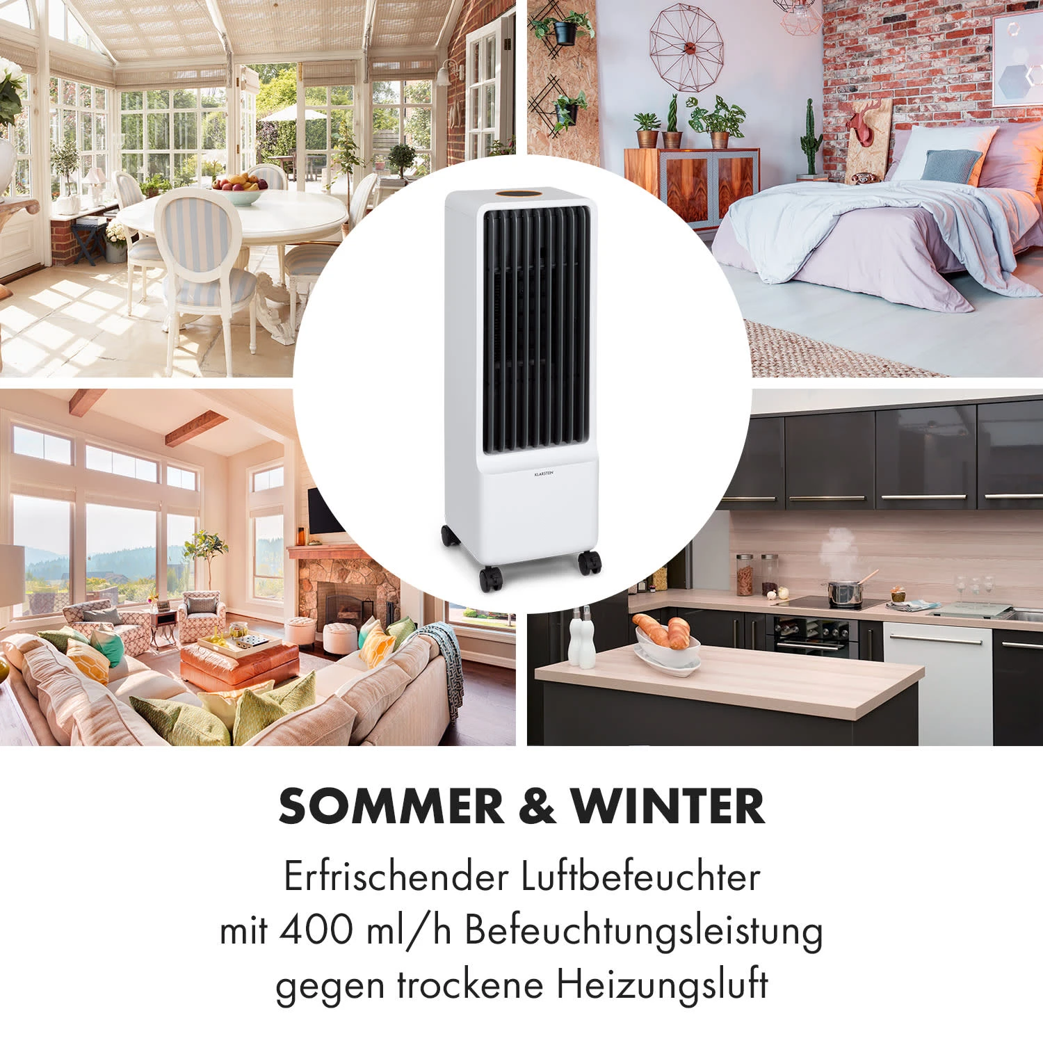 Maxflow Smart 3-in-1 Luftkühler Ventilator 5L WiFi Fernbedienung 10 Maxflow Smart 3-in-1 Luftkühler Ventilator 5L WiFi Fernbedienung – Bild 8