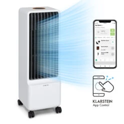 Maxflow Smart 3-in-1 Luftkühler Ventilator 5L WiFi Fernbedienung
