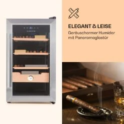 Klarstein El Presidente 48 Zigarren-Humidor 48L 3 Einschübe 1 Fach Zedernholz 12 Klarstein El Presidente 48 Zigarren-Humidor 48L 3 Einschübe 1 Fach Zedernholz -Klarstein 10036102 de 0003 logo