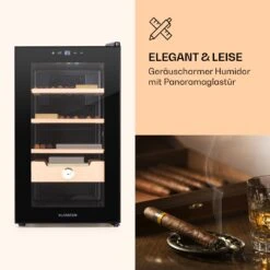 Klarstein El Presidente 48 Zigarren-Humidor 48L 3 Einschübe 1 Fach Zedernholz 12 Klarstein El Presidente 48 Zigarren-Humidor 48L 3 Einschübe 1 Fach Zedernholz -Klarstein 10036103 de 0003 logo