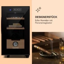 El Presidente 23 Humidor 45 W Touch Buchenholz 23L LED -Klarstein 10036106 de 0003 logo