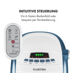 Maxfresh Ocean Ventilator Luftkühler 6L 65W Fernbedienung 2x Eispack 17 Maxfresh Ocean Ventilator Luftkühler 6L 65W Fernbedienung 2x Eispack -Klarstein 10036141 de 0007 logo