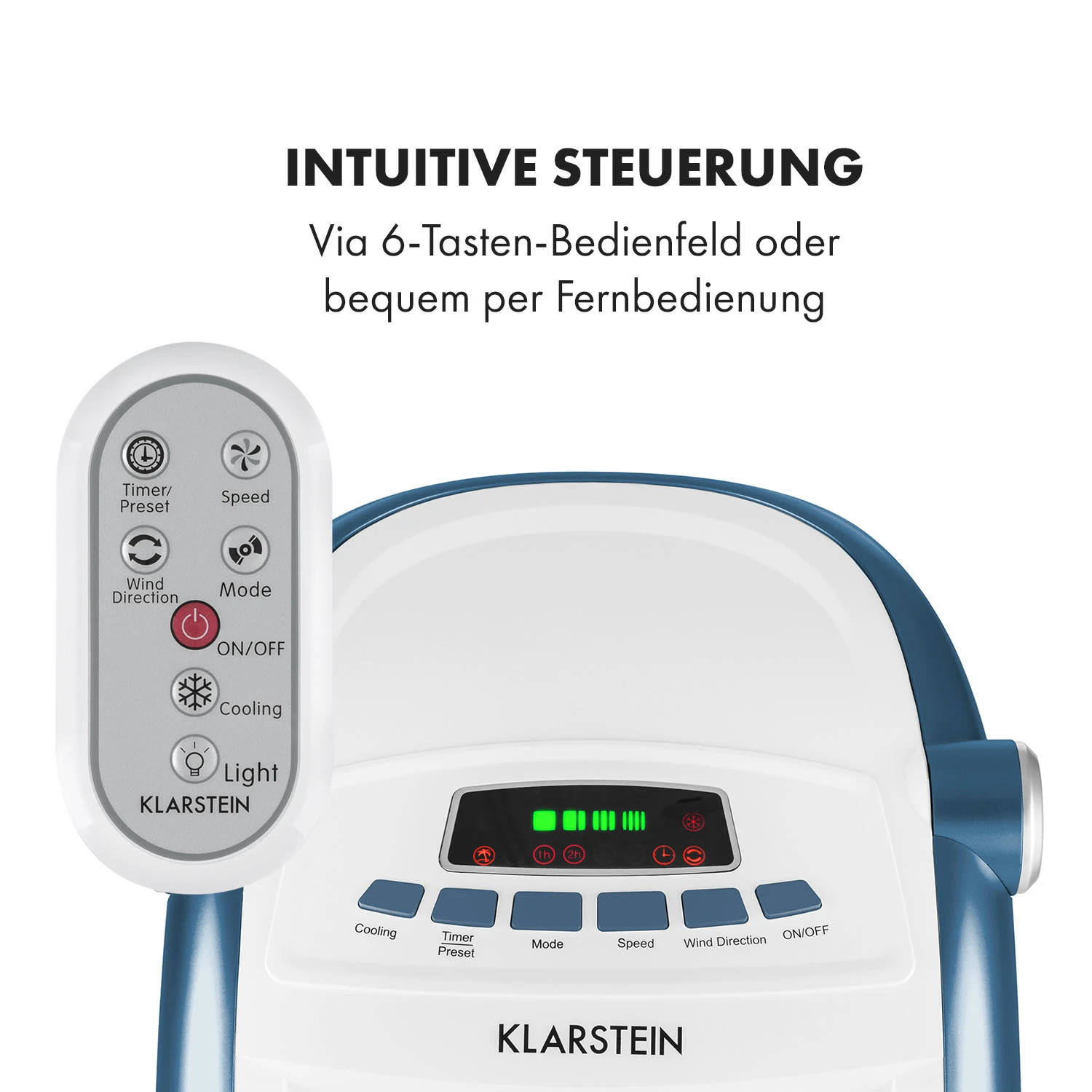 Maxfresh Ocean Ventilator Luftkühler 6L 65W Fernbedienung 2x Eispack 9 Maxfresh Ocean Ventilator Luftkühler 6L 65W Fernbedienung 2x Eispack – Bild 7