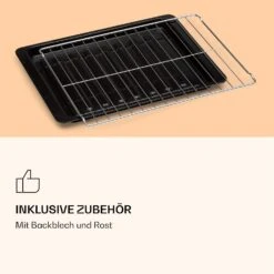 VaporChef Dampfbackofen 230 °C 24 L Drehregler EEK A -Klarstein 10036174 de 0006 logo