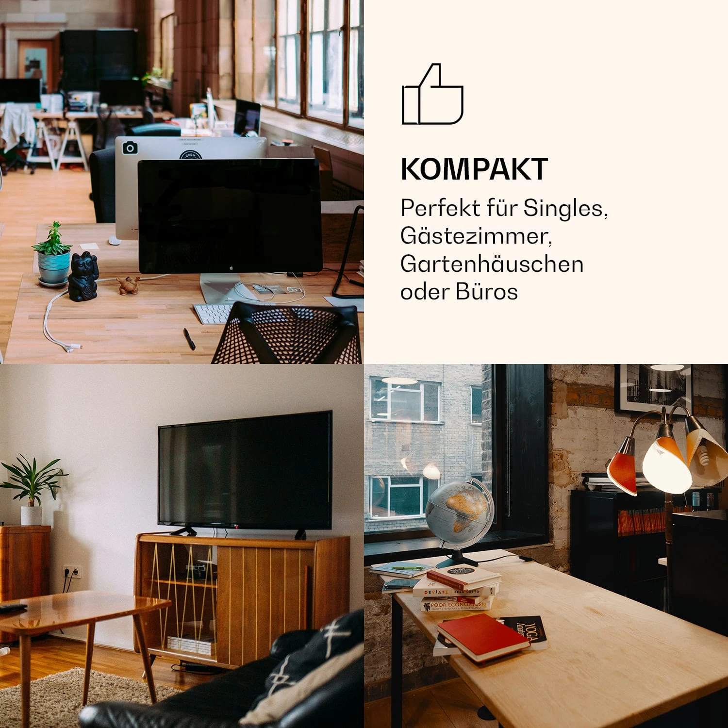 CoolArt 79L Kühl-Gefrier-Kombination EEK F Gefrierfach 9l Designtür 6 CoolArt 79L Kühl-Gefrier-Kombination EEK F Gefrierfach 9l Designtür – Bild 4