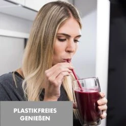 Glaswerk Salizzada Glasstrohhalme 7 Stück 0,8 X 20 Cm (ØxH) Holzhalterung Bürste 10 Glaswerk Salizzada Glasstrohhalme 7 Stück 0,8 X 20 Cm (ØxH) Holzhalterung Bürste -Klarstein 10036366 de 0003 logo