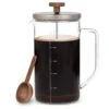 Glaswerk Ristretto French Press 1 Liter Borosilikatglas Edelstahl Walnussholz 1 Glaswerk Ristretto French Press 1 Liter Borosilikatglas Edelstahl Walnussholz -Klarstein 10036368 yy 0001 titel
