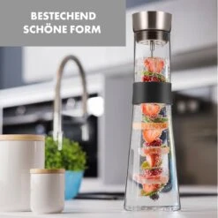Sile Karaffe 1,6 Liter Borosilikatglas Fruchtspieß Mit Stopper 11 Sile Karaffe 1,6 Liter Borosilikatglas Fruchtspieß Mit Stopper -Klarstein 10036369 de 0003 logo