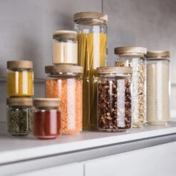 Glaswerk Lovage Vorratsgläser 0,75 1,1 1,5 L 3er Set Borosilikatglas Akazienholzdeckel Silikon 14 Glaswerk Lovage Vorratsgläser 0,75 1,1 1,5 L 3er Set Borosilikatglas Akazienholzdeckel Silikon -Klarstein 10036372 yy 0005 logo