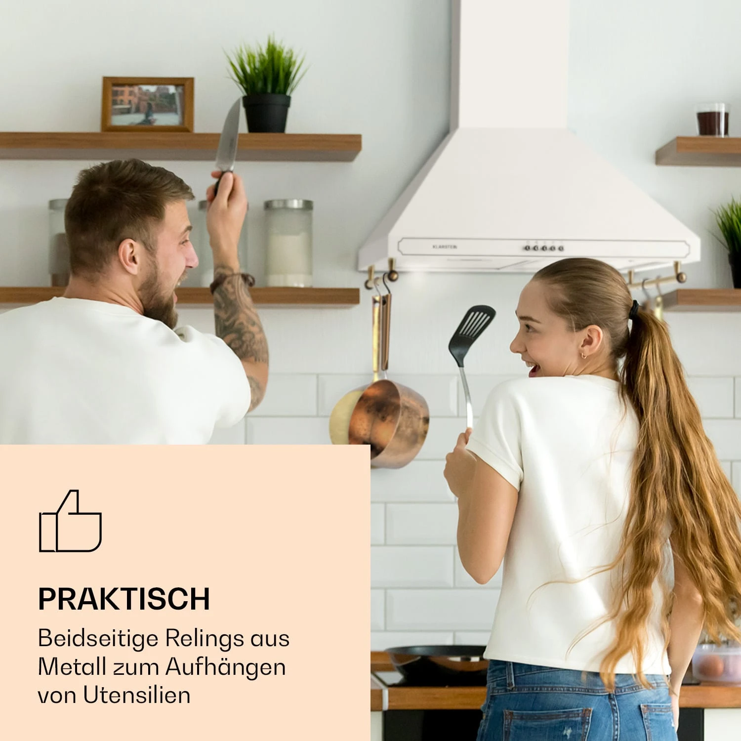 Victoria Dunstabzugshaube 60cm Retro-Design 644,5m³/h 2 LED-Lampen 4 Victoria Dunstabzugshaube 60cm Retro-Design 644,5m³/h 2 LED-Lampen – Bild 2