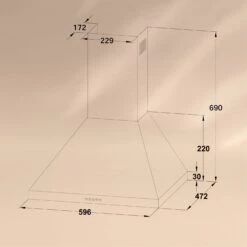 Victoria Dunstabzugshaube 60cm Retro-Design 644,5m³/h 2 LED-Lampen 14 Victoria Dunstabzugshaube 60cm Retro-Design 644,5m³/h 2 LED-Lampen -Klarstein 10036449 de 0006 logo