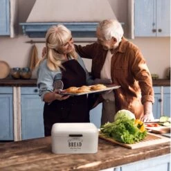 Delaware Brotkasten Metall 30x16x20,5 Cm Klappdeckel Lüftungslöcher 12 Delaware Brotkasten Metall 30x16x20,5 Cm Klappdeckel Lüftungslöcher -Klarstein 10037443 yy 0004 logo