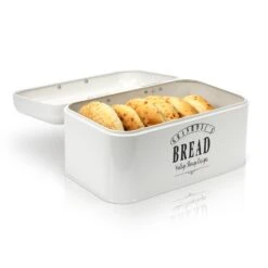 Delaware Brotkasten Metall 30x16x20,5 Cm Klappdeckel Lüftungslöcher 14 Delaware Brotkasten Metall 30x16x20,5 Cm Klappdeckel Lüftungslöcher -Klarstein 10037443 yy 0006 logo