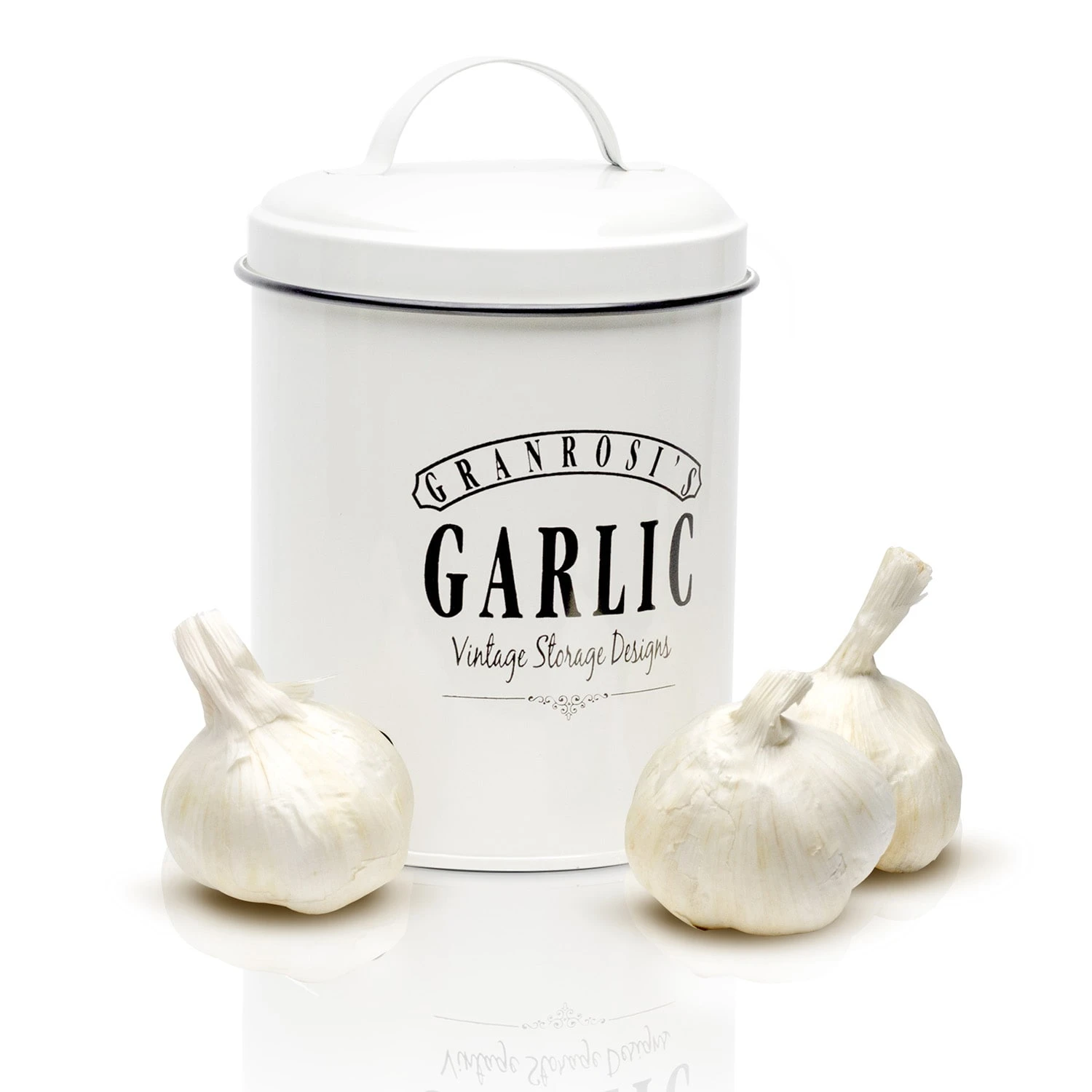 Montana Knoblauchtopf Emaille-Stahlblech 12 X 18 Cm (ØxH) Rostfrei 3 Montana Knoblauchtopf Emaille-Stahlblech 12 X 18 Cm (ØxH) Rostfrei