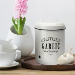 Montana Knoblauchtopf Emaille-Stahlblech 12 X 18 Cm (ØxH) Rostfrei 9 Montana Knoblauchtopf Emaille-Stahlblech 12 X 18 Cm (ØxH) Rostfrei -Klarstein 10037445 yy 0002 logo