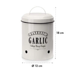 Montana Knoblauchtopf Emaille-Stahlblech 12 X 18 Cm (ØxH) Rostfrei 13 Montana Knoblauchtopf Emaille-Stahlblech 12 X 18 Cm (ØxH) Rostfrei -Klarstein 10037445 yy 0006 logo