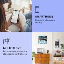 Wonderwall Air Art Smart Infrarotheizung Blauer Marmor 60x60cm 350W 11 Wonderwall Air Art Smart Infrarotheizung Blauer Marmor 60x60cm 350W -Klarstein 10037827 de 0002 logo