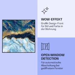 Wonderwall Air Art Smart Infrarotheizung Blauer Marmor 60x60cm 350W 15 Wonderwall Air Art Smart Infrarotheizung Blauer Marmor 60x60cm 350W -Klarstein 10037827 de 0006 logo