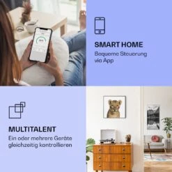 Wonderwall Air Art Smart Infrarotheizung Löwe 60x60cm 350W 11 Wonderwall Air Art Smart Infrarotheizung Löwe 60x60cm 350W -Klarstein 10037833 de 0002 logo