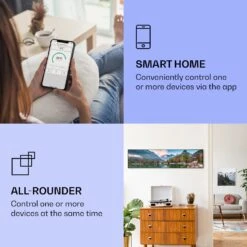 Wonderwall Air Art Smart Infrarotheizung See 120x30cm 350W 11 Wonderwall Air Art Smart Infrarotheizung See 120x30cm 350W -Klarstein 10037839 uk 0002 logo