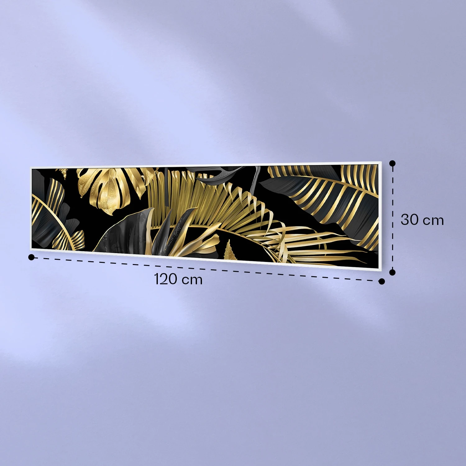 Wonderwall Air Art Smart Infrarotheizung Schwarze Blume 120x30cm 350W 9 Wonderwall Air Art Smart Infrarotheizung Schwarze Blume 120x30cm 350W – Bild 7