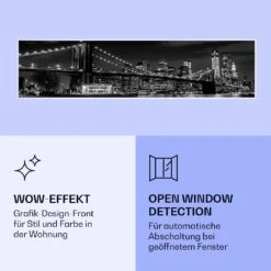 Wonderwall Air Art Smart Infrarotheizung Brücke 120x30cm 350W 15 Wonderwall Air Art Smart Infrarotheizung Brücke 120x30cm 350W -Klarstein 10037854 de 0006 logo