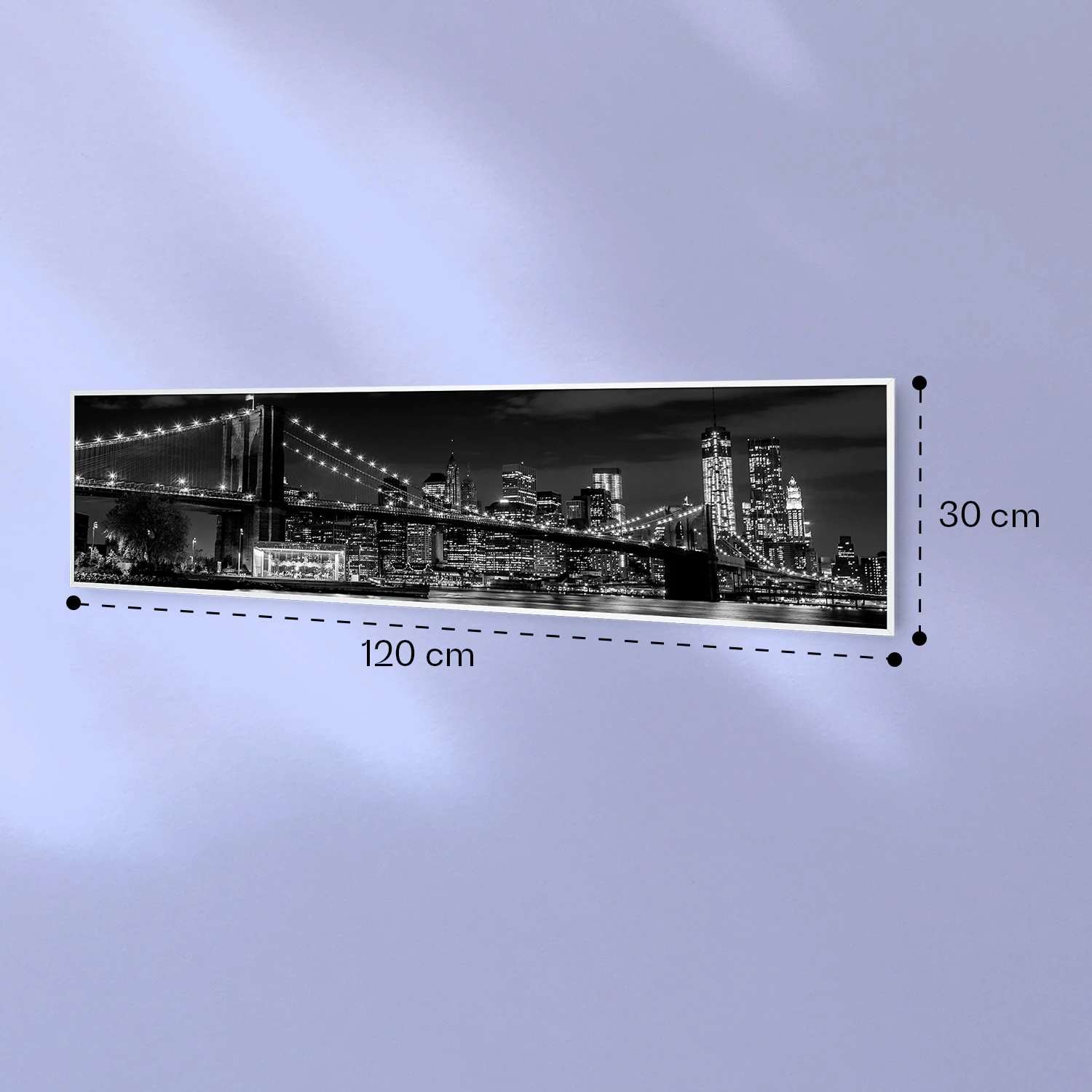 Wonderwall Air Art Smart Infrarotheizung Brücke 120x30cm 350W 9 Wonderwall Air Art Smart Infrarotheizung Brücke 120x30cm 350W – Bild 7